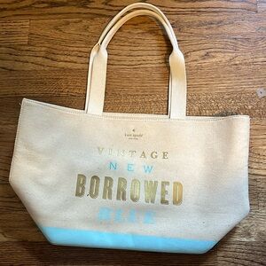 Kate spade wedding tote